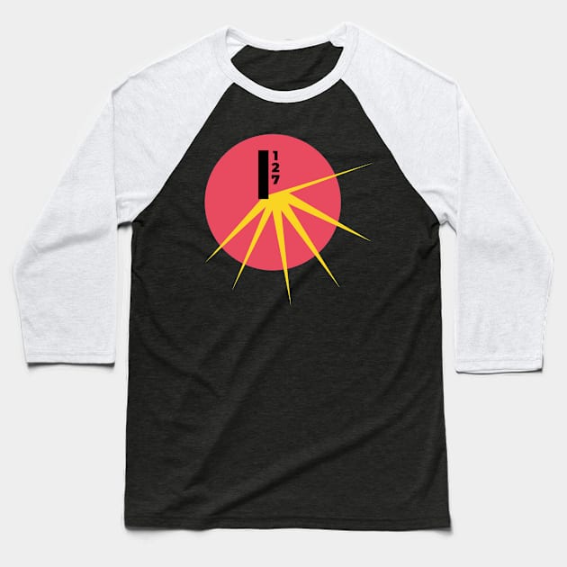 Short Burst Baseball T-Shirt by wemerge